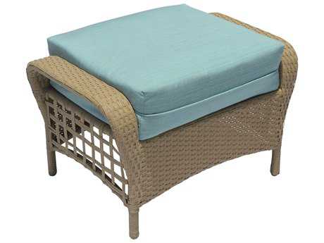 Suncoast Sedona Wicker Ottoman