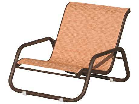Suncoast Sanibel Sling Cast Aluminum Arm Lounge Chair