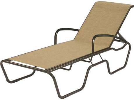 Suncoast Sanibel Sling Cast Aluminum Chaise Lounge