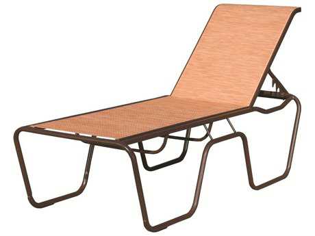 Suncoast Sanibel Sling Cast Aluminum Hi-Seat Chaise Lounge