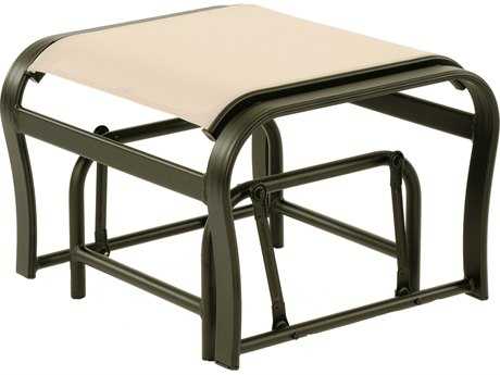 Suncoast Rosetta Sling Cast Aluminum Glider Ottoman