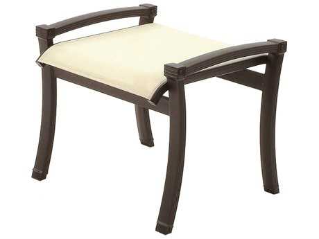 Suncoast Devereaux Sling Cast Aluminum Ottoman