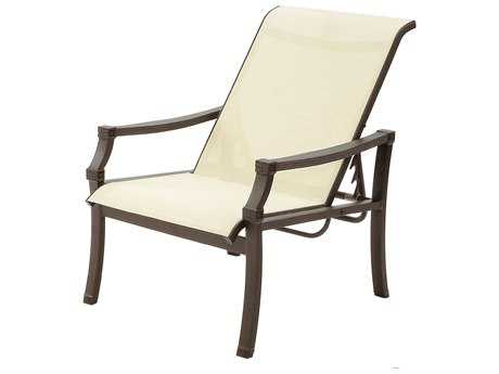 Suncoast Devereaux Sling Cast Aluminum Arm Adjustable Lounge Chair