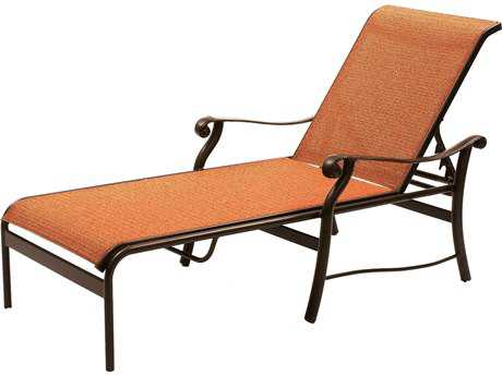 Suncoast Rendezvous Sling Cast Aluminum Arm Chaise