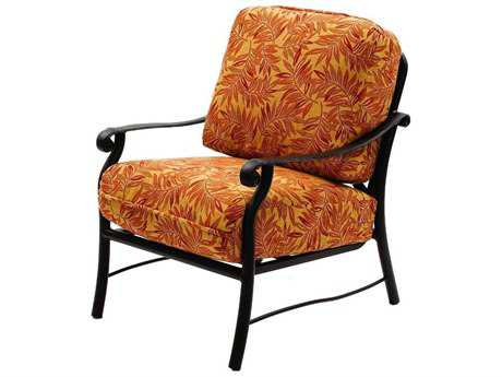 Suncoast Rendezvous Cushion Cast Aluminum Arm Lounge Chair