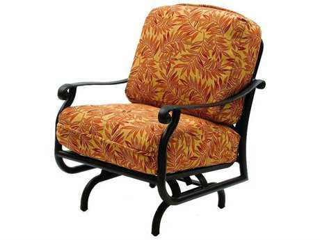 Suncoast Rendezvous Cushion Cast Aluminum Arm Glider Lounge Chair
