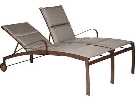 Suncoast Vision Sling Cast Aluminum Adjustable Chaise Lounge