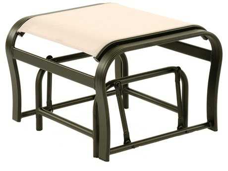 Suncoast Orleans Sling Cast Aluminum Glider Ottoman