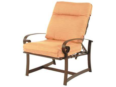 Suncoast Orleans Cushion Cast Aluminum Arm Adjustable Lounge Chair
