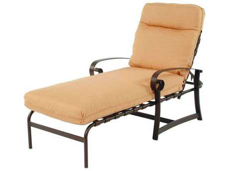 Suncoast Orleans Cushion Cast Aluminum Arm Chaise