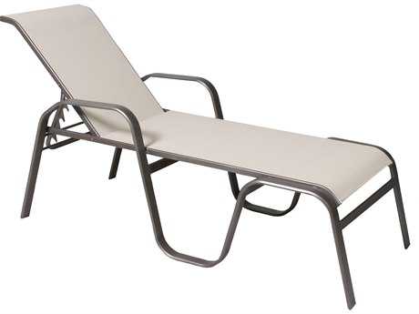 Suncoast Maya Sling Cast Aluminum Chaise Stacking