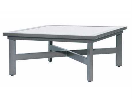 Suncoast Madrid Cast Aluminum 45 x 26 Rectangular Occasional Table