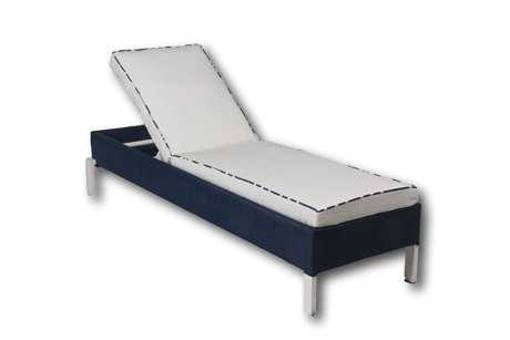 Suncoast Summer Aluminum Stackable Chaise Lounge