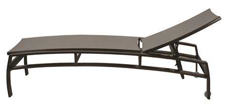 Suncoast Pinnacle Sling Aluminum Side Adjustable Chaise Lounge