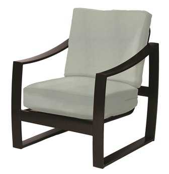 Suncoast Pinnacle Cushion Aluminum Arm Dining Chair