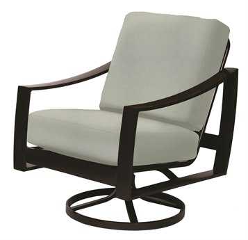 Suncoast Pinnacle Cushion Aluminum Arm Swivel Rocking Lounge Chair