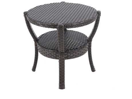 Sunvilla Elise Wicker 24.02 Round End Table