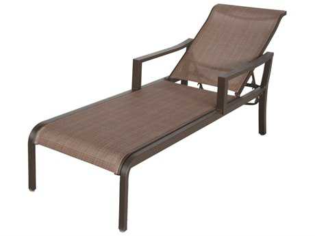 Sunvilla Allegro Sling Aluminum Chaise in Charm