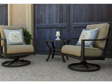 Sunvilla Allegro Aluminum Lounge Set in Spectrum Sesame