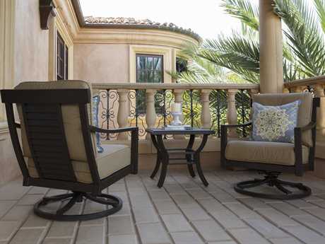 Sunvilla Allegro Aluminum Lounge Set in Spectrum Sesame