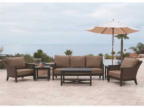 Sunvilla Biscay Aluminum Wicker Lounge Set