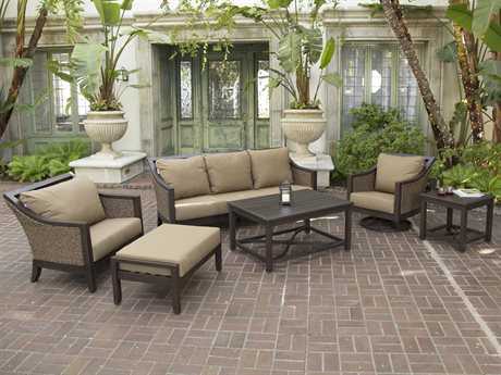 Sunvilla Biscay Aluminum Wicker Lounge Set