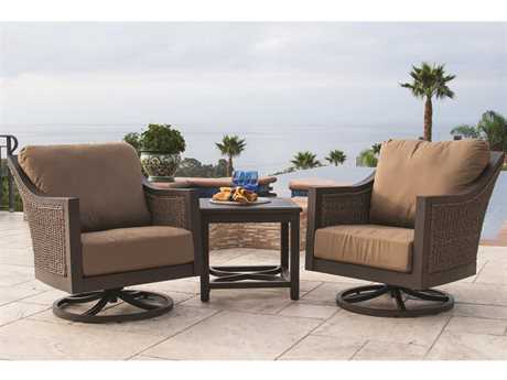 Sunvilla Biscay Aluminum Wicker Lounge Set