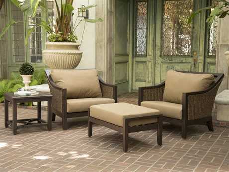 Sunvilla Biscay Aluminum Wicker Lounge Set
