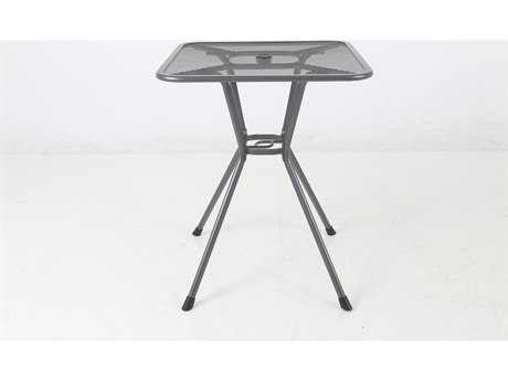 Sunvilla Steel 30 Square Balcony Table in Graphite