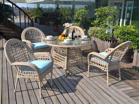 Suncoast Sedona Wicker Dining Set