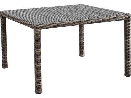 Sunset West Quick Ship Coronado Wicker 48 Square Dining Table