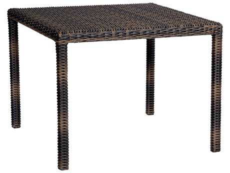 Sunset West Quick Ship Montecito Wicker 48 Square Counter Table