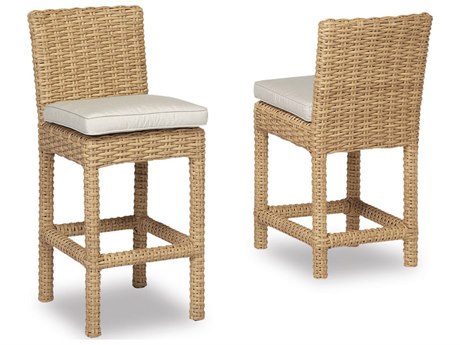 Sunset West Leucadia Wicker Counter Stool