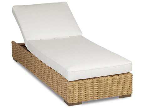 Sunset West Quick Ship Leucadia Wicker Single Chaise
