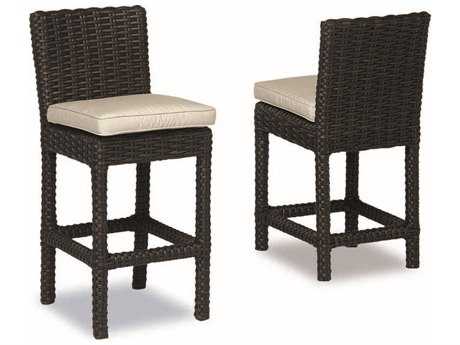 Sunset West Quick Ship Cardiff Wicker Barstool
