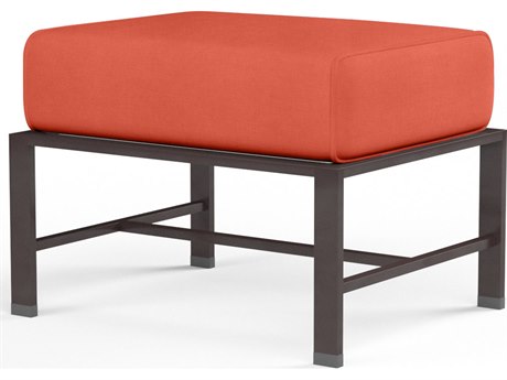 Sunset West La Jolla Aluminum Rectangular Ottoman