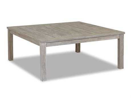 Sunset West Quick Ship Manhattan Teak 48 Square Coffee Table