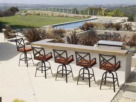Sunset West La Jolla Aluminum Bar Set