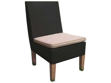 Tree Birds Casual Ciera Teak Wicker Dining Side Chair