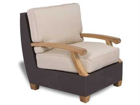 Three Birds Casual Ciera Teak Wicker Deep Seating Armchair