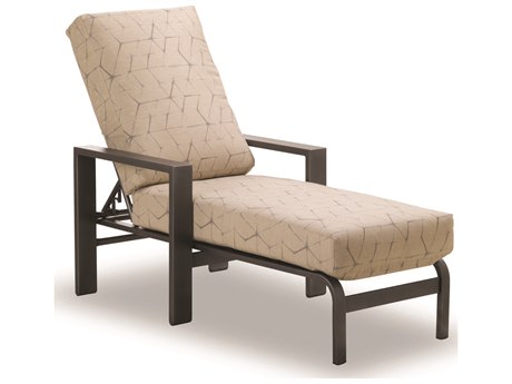 Telescope Casual Larssen Cushion Aluminum Four-Position Lay-flat Chaise