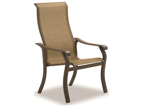 Telescope Casual Villa Sling Aluminum Supreme Stacking Arm Chair
