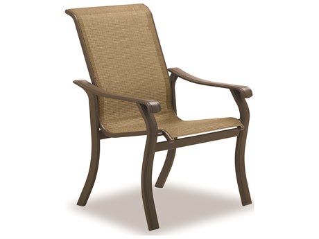 Telescope Casual Villa Sling Aluminum Stacking Arm Chair