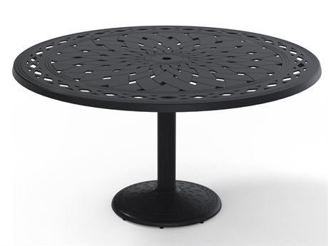 Telescope Casual Cast Aluminum 56 Round Dining Table