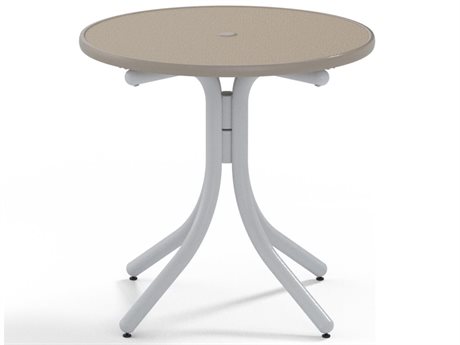 Telescope Casual Obscure Acrylic 30'' Dining Height Round Table