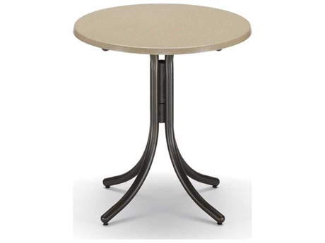 Telescope Casual Werzalit Recycled Plastic 30 Round Balcony Height Table