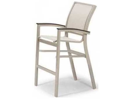 Telescope Casual Bazza MGP Aluminum Sling Balcony Height Stacking Cafe Chair