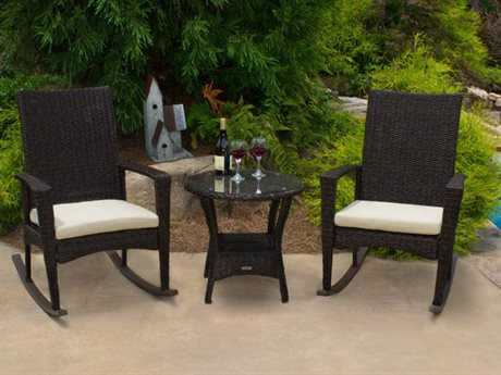 Tortuga Outdoor Bayview Wicker Cushion Lounge Set
