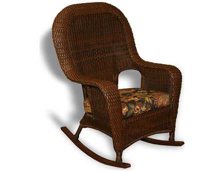 Tortuga Outdoor Sea Pines Wicker Cushion Rocker Lounge Chair