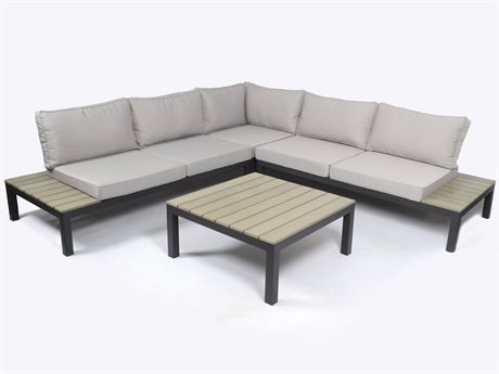 Tortuga Outdoor Sky Rise Aluminum Sectional